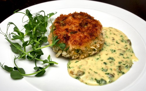 Fishcakes with Tartare Velouté