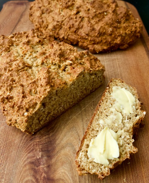 Maple Syrup and Buttermilk Soda Bread