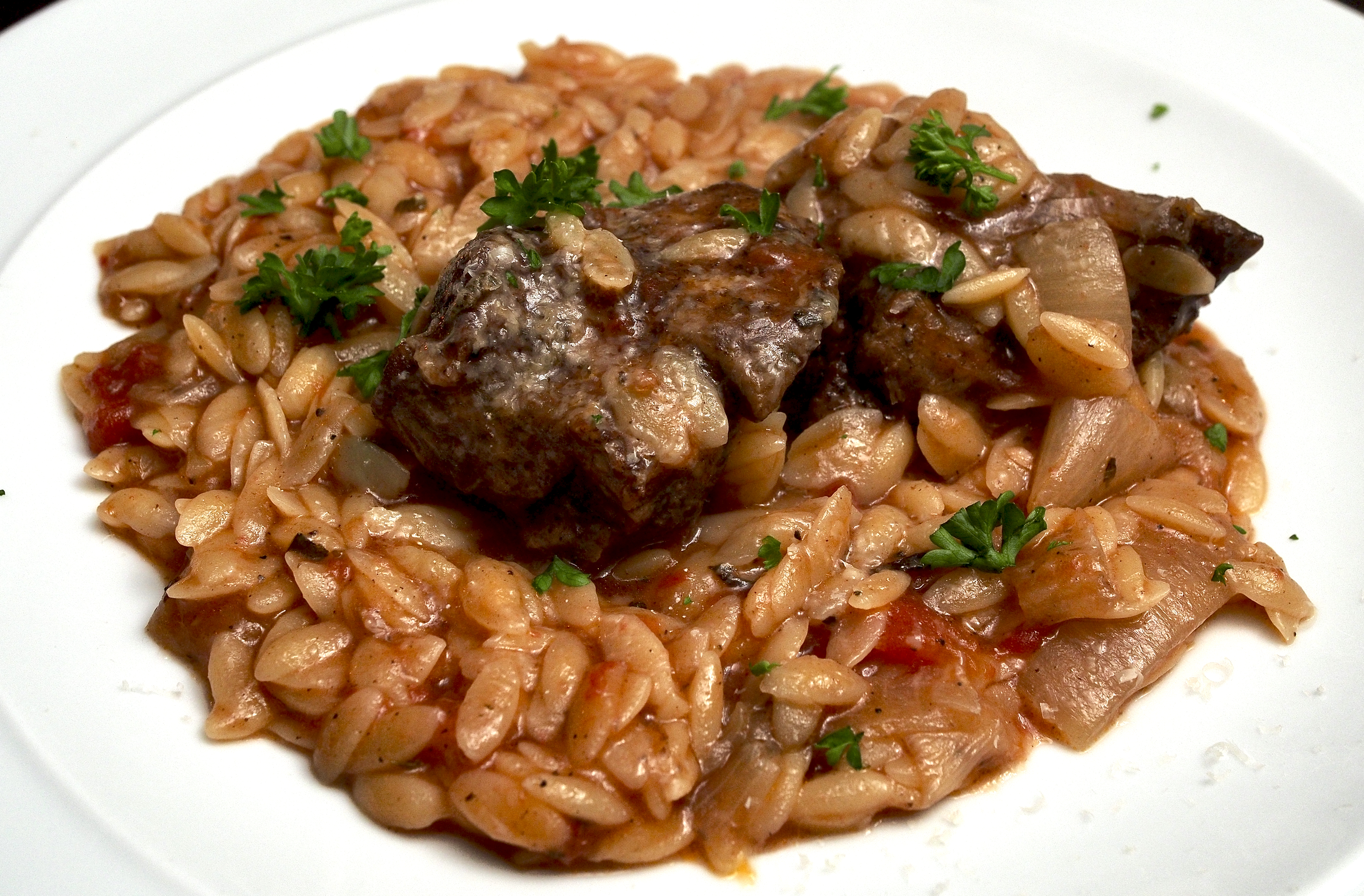 Greek Lamb with Orzo