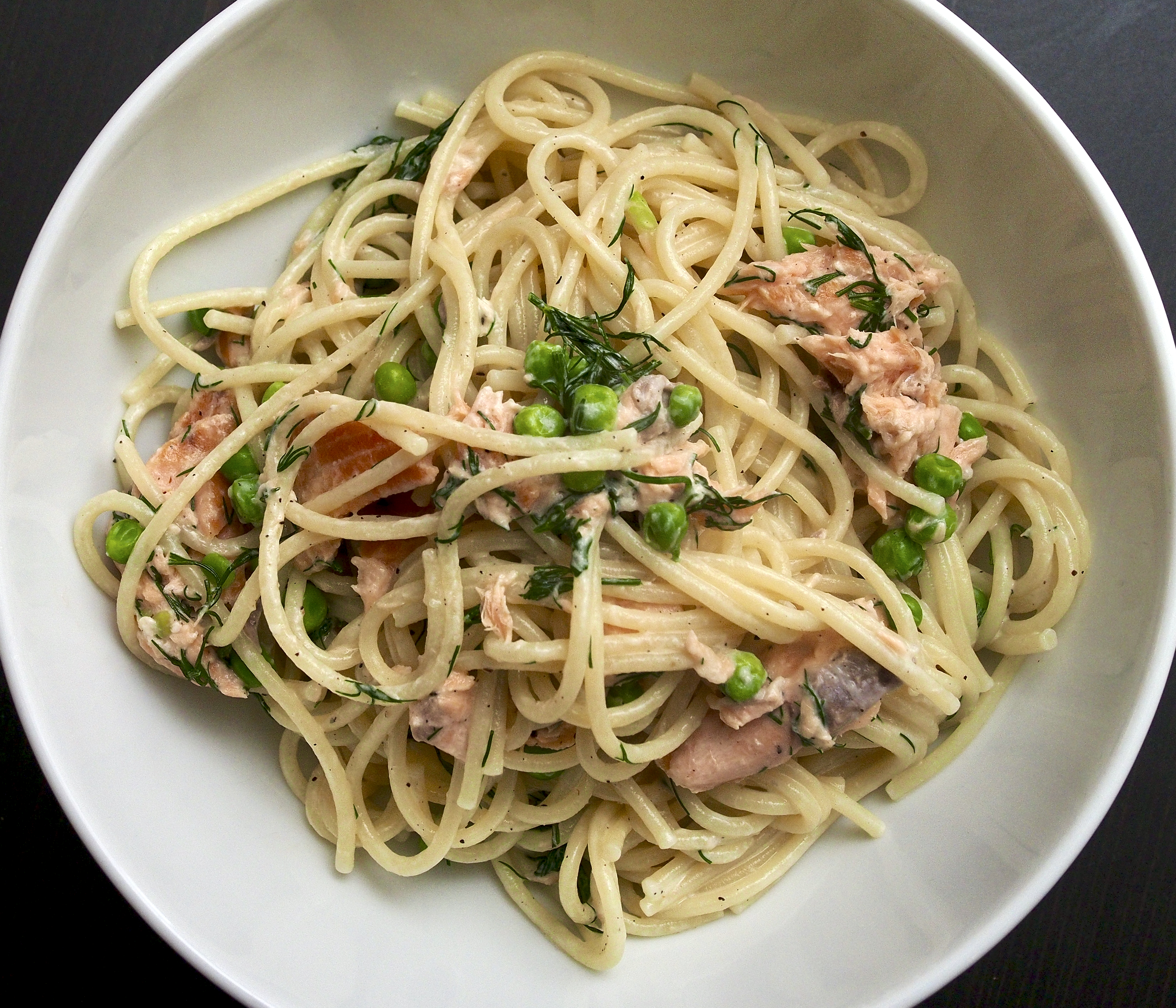 Hot Smoked Trout &amp; Dill Spaghetti