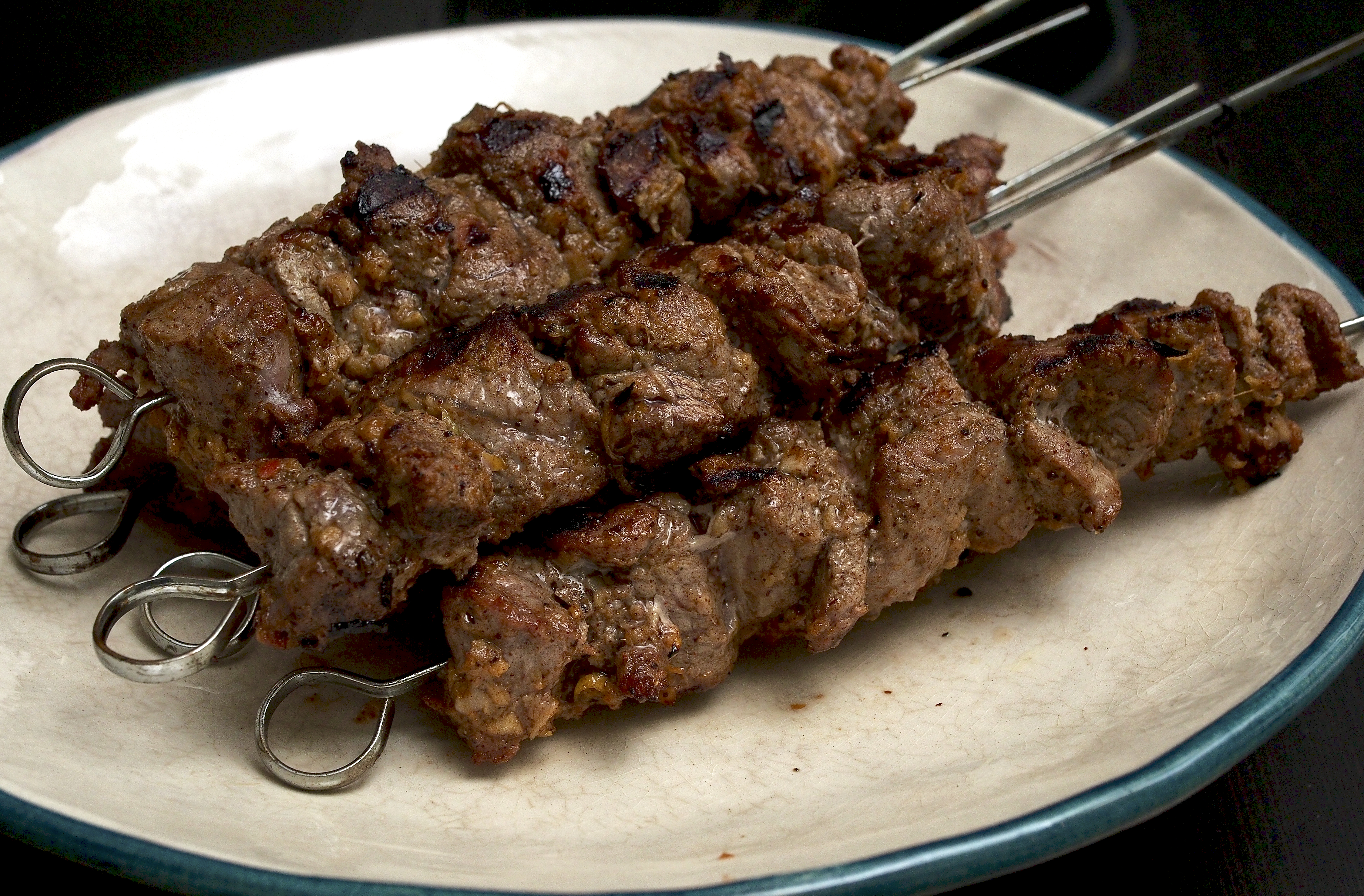 Lamb kebabs with cumin & coriander