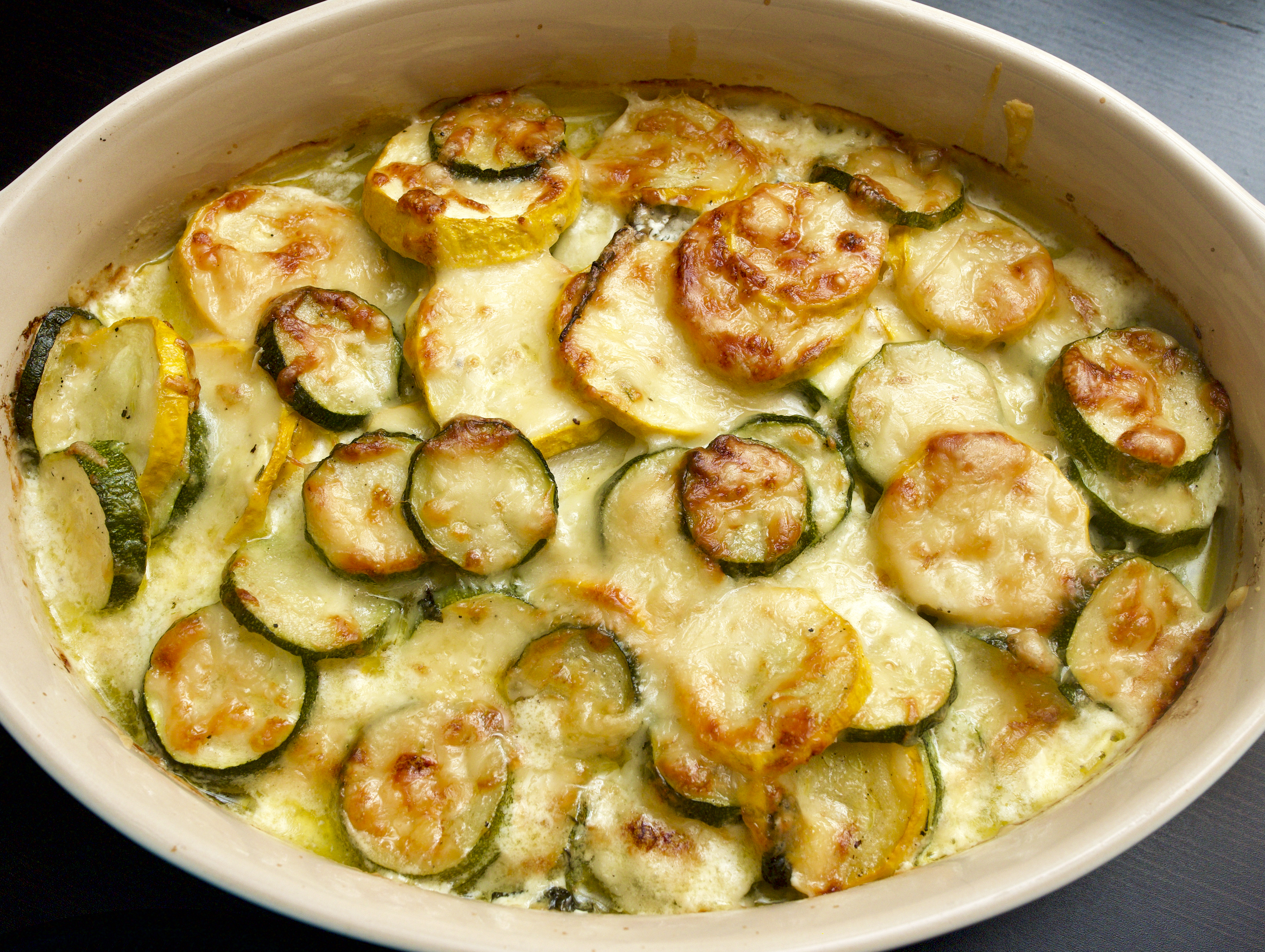 Courgette Gratin