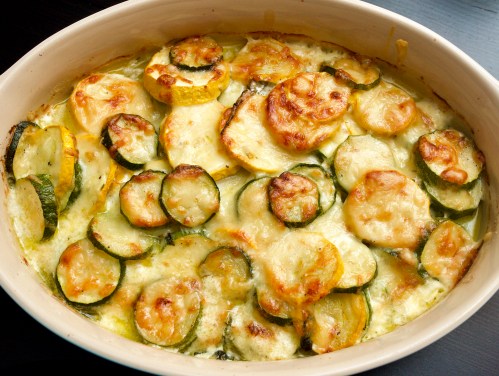 Courgette Gratin
