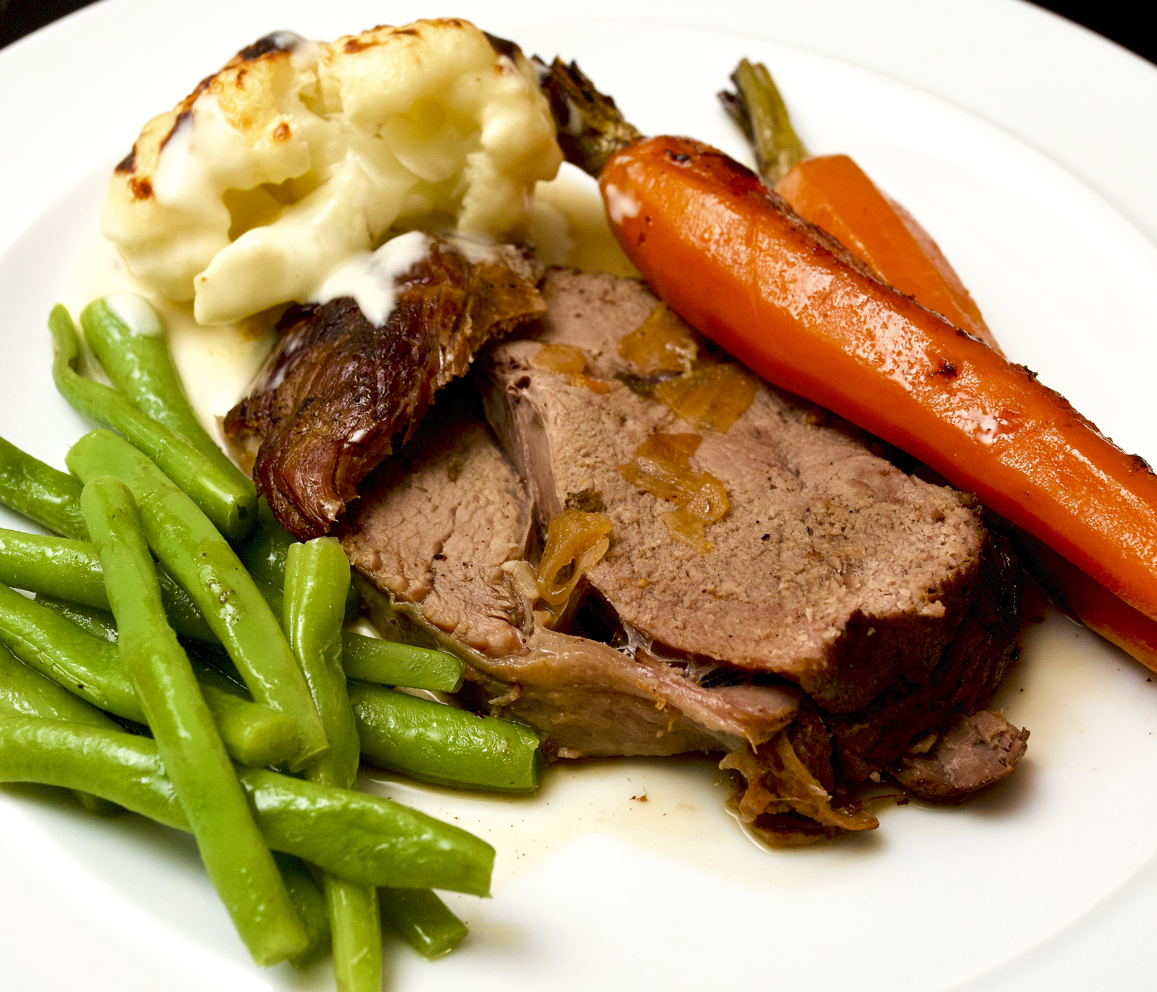 Pot-roast Veal with Carrots and Orange