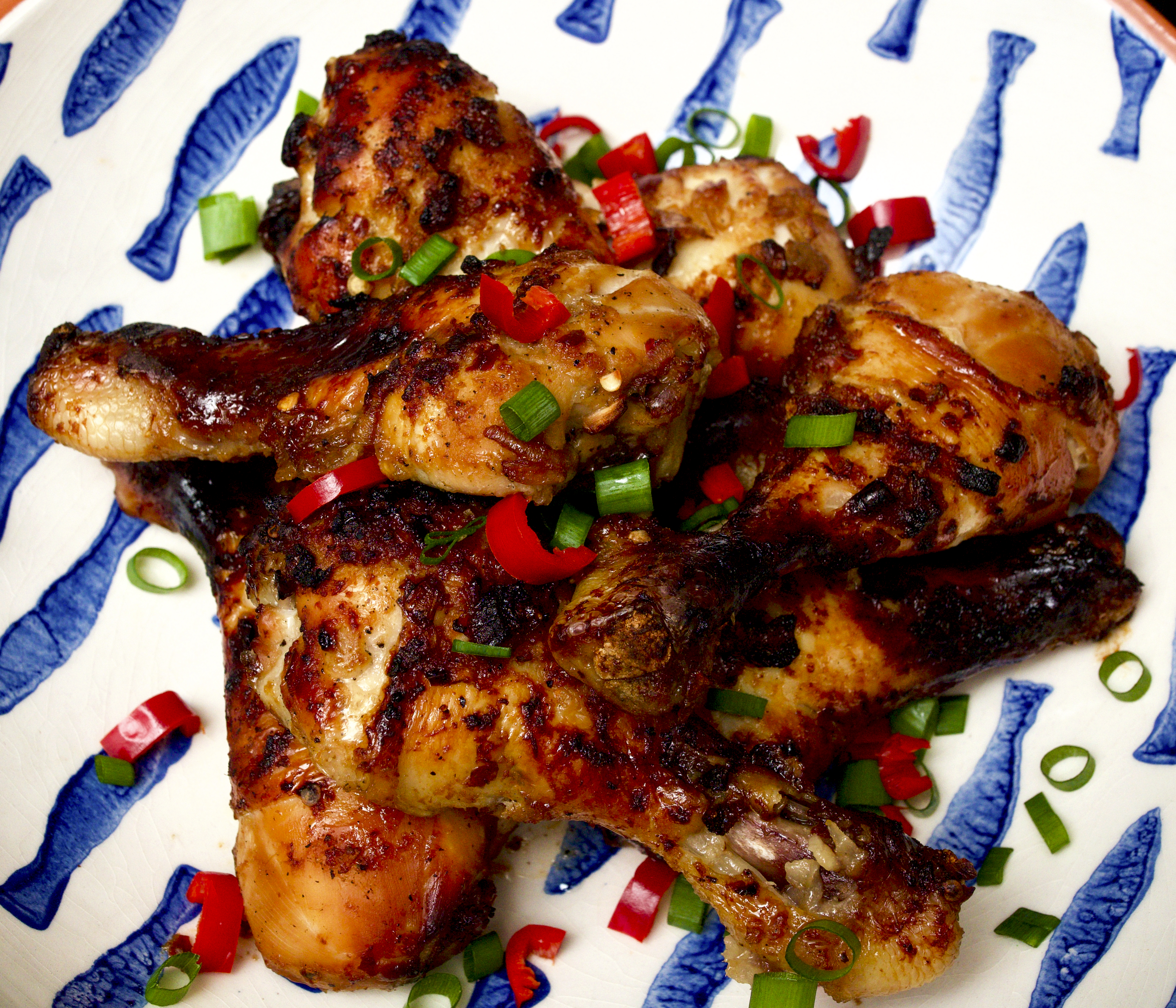 Sticky Korean Chicken Drumsticks