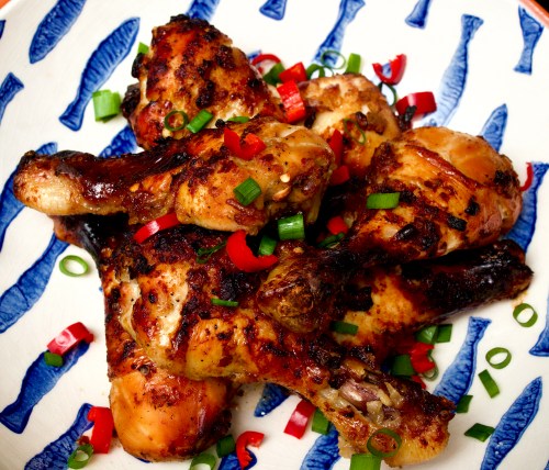 Sticky Korean Chicken Drumsticks