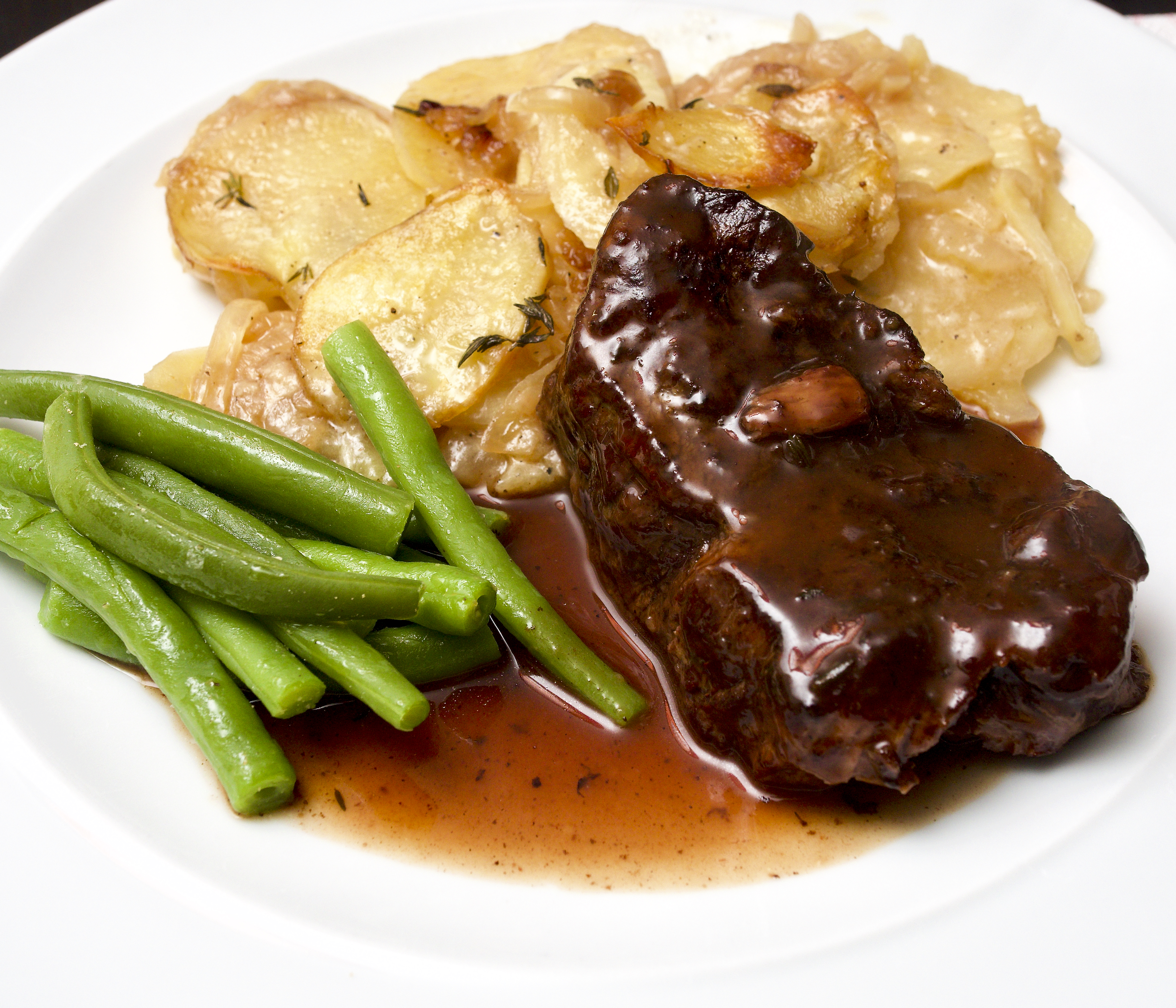 Feather Blade Braised in Port