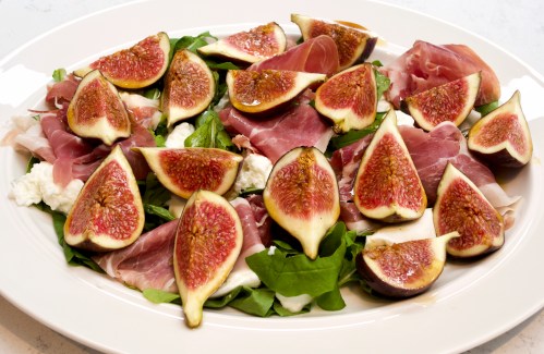 Marinated Figs with Mozzarella & Prosciutto