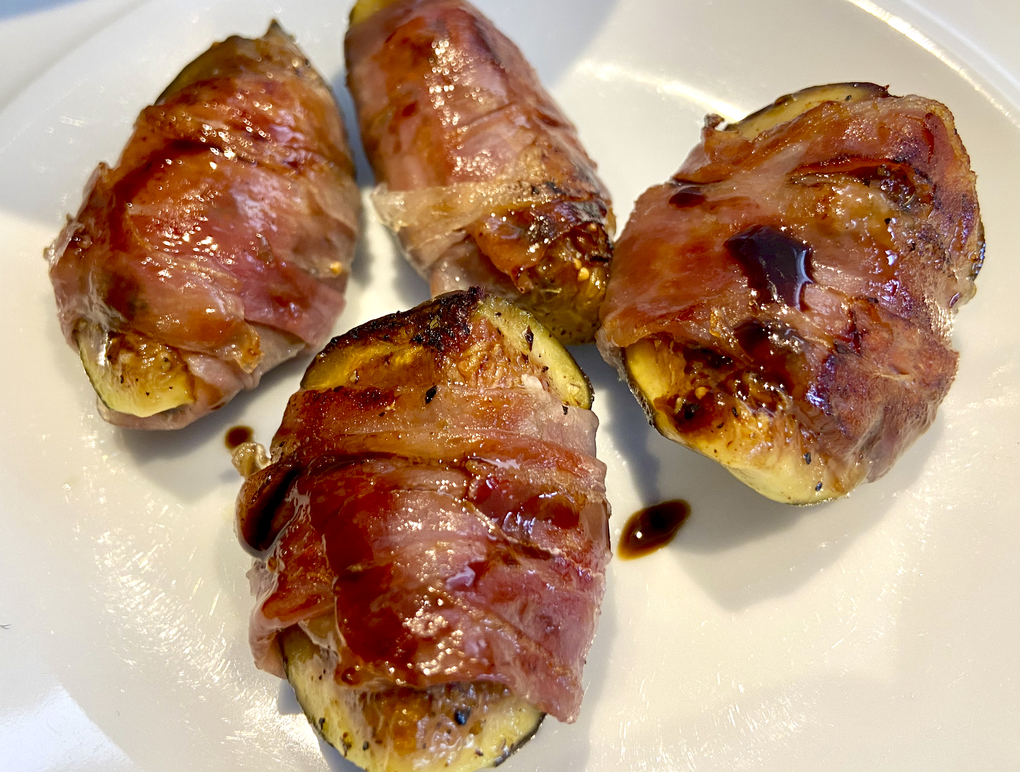 Pan-fried Figs in Parma Ham