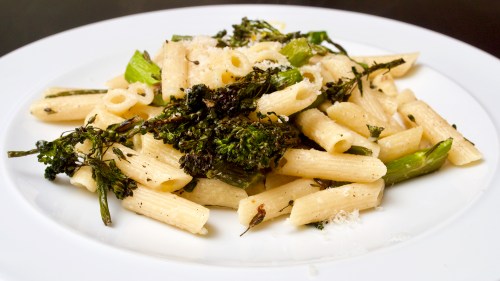 Roast long-stemmed Broccoli &amp; Lemon Pasta