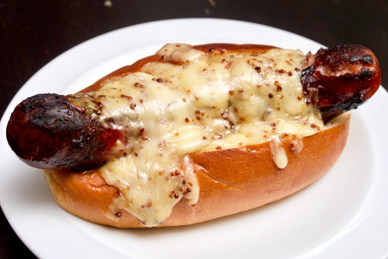 HoneyMustard Hot Dogs Jono & Jules do food & wine