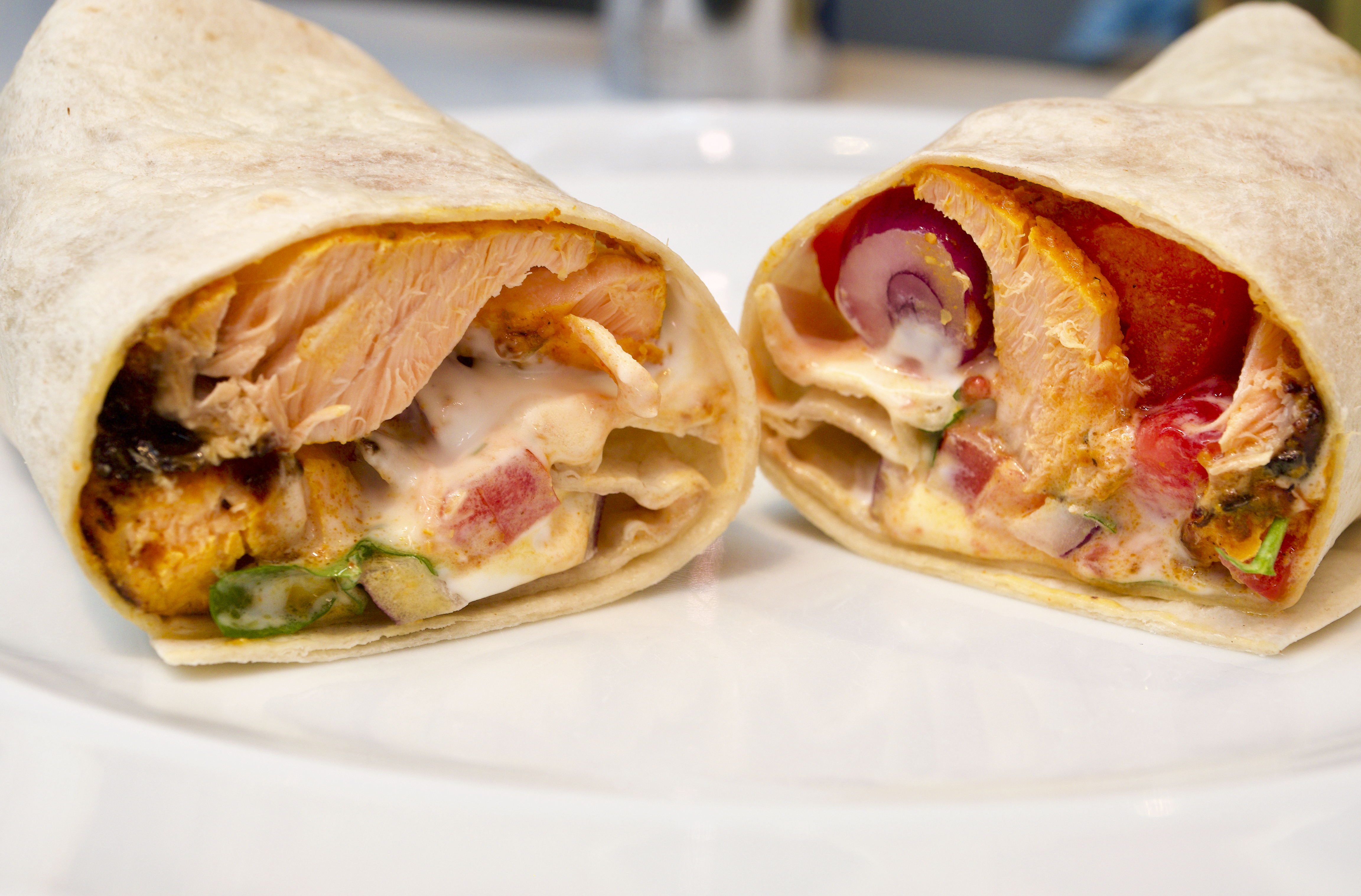 Yoghurt &amp; Spiced Roast Salmon